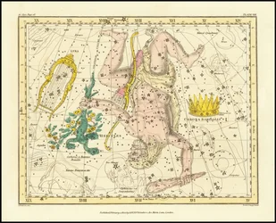 1822 - Alexander Jamieson - Corona Borealis, Hercules en Cerberus en Lyra
