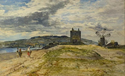 Broughty Castle, c.1860