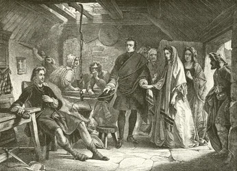 De eerste ontmoeting van Prins Charles met Flora Macdonald
