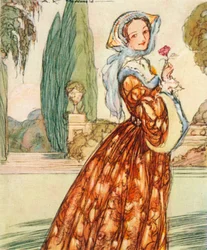 Anne Boleyn, ca. 1507-1536, vrouw en gemalin van Hendrik VIII, moeder van koningin Elizabeth I, 1937