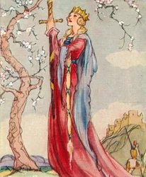 Koningin Guinevere, gemalin van Koning Arthur, 1937