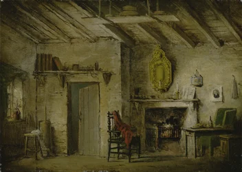 Het huisje van de decanen, decorontwerp voor 