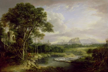 Uitzicht op de Stad Edinburgh, c.1822