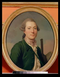 Graaf Pierre-Francois de Cluzel (1734-83) in jachtkleding