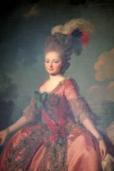 Portret van de Groothertogin Maria Feodorovna, 1777