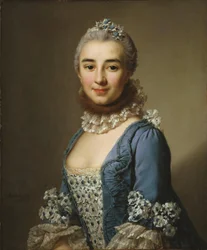 Onbekende dame, mogelijk Madame Deshanges
