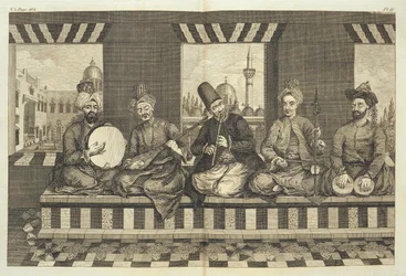 Syrische Muzikanten, plaat 4 uit 