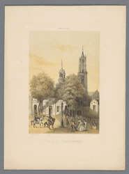 Oud wachthuis met plein te Maastricht