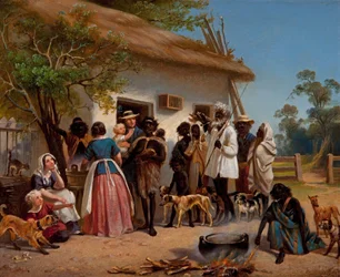 Een scène in Zuid-Australië