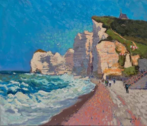De kliffen van Etretat
