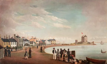 Beach Crescent en Broughty Castle