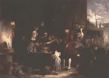 De eerste dag van oesters