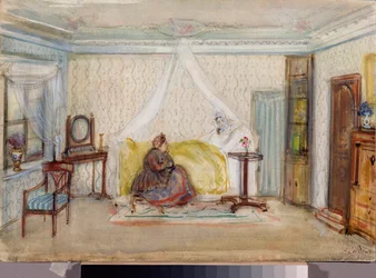 Decorontwerp voor de opera 