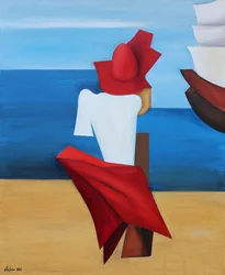 Red Hat aan zee