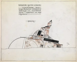 Architectonische studie, 1920
