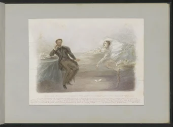 Gustave Doré op zijn sterfbed