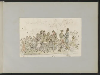 Vogelmarkt te Rotterdam