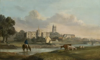 Cardiff vanuit het westen