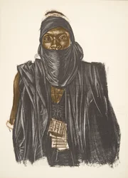 Mahoma, Songhai ras (Ansongo), uit Dessins et Peintures d