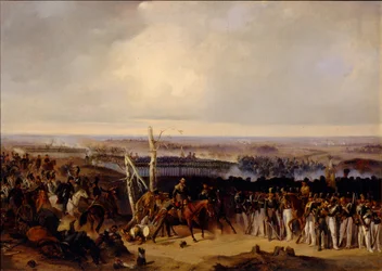 Het Izmailovsky Regiment in de Slag bij Borodino 1812, 1840s