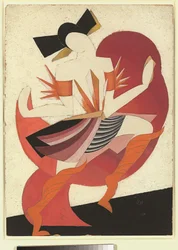 Een kostuumontwerp voor Romeo en Julia: Julia