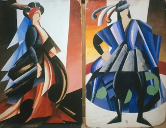 Kostuumschetsen voor Romeo en Julia