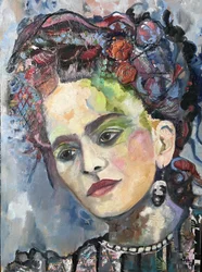 Levendig bloemenportret