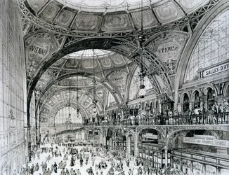 Centraal Station, Boekarest, Roemenië, uit Orientalisme et Architecture Contemporaine