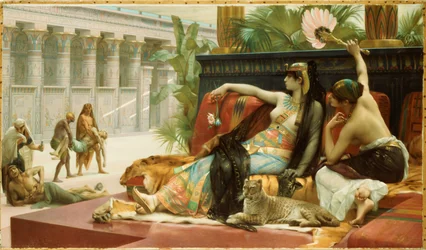 Cleopatra test gif op veroordeelde slaven