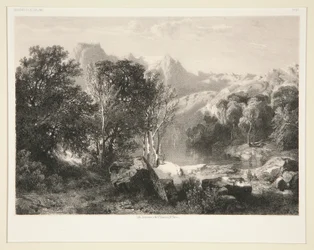 Souvenir van het meer van Luzern