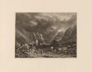 Storm in de Bergen