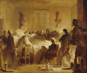 De Laatste Momenten van Charles-Ferdinand van Frankrijk in de Administratiekamer van het Parijs Opera House