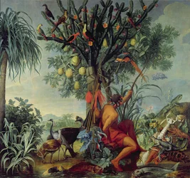 De indiaanse jager, 1740