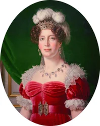 Frans: Portrait en buste de Marie-Thérèse Charlotte de France, duchesse d