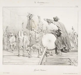 Grands Sauteurs!, uit La Caricature, 1823-60