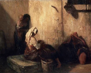 Italiaanse Straatscène, 1849