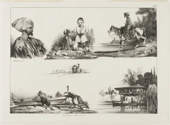 Blad met schetsen, nr. 3