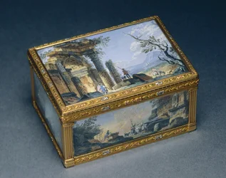 Rechthoekige doos, ca. 1840-50