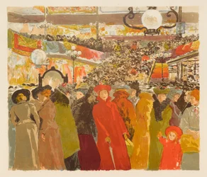 De nieuwighedenwinkel (de tentoonstelling "Bon Marché")