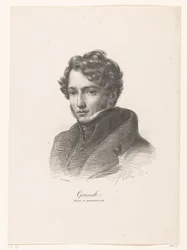Portret van Théodore Géricault