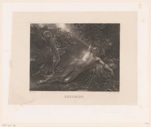Endymion bezocht door Diana