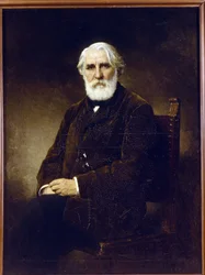 Portret van de auteur Ivan S. Toergenjev