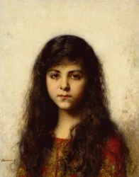 Portret van een Jong Meisje