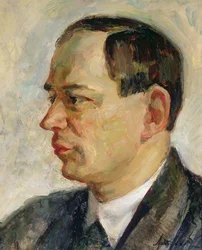 Portret van Vissarion Shebalin (1902-63) 1933