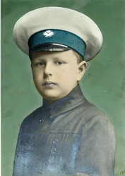 Portret van de zoon