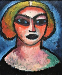 1912 Jawlensky vrouwenhoofd