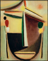 Abstract hoofd