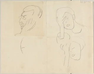 Portretschets Kandinsky