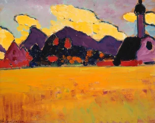Landschap bij Murnau