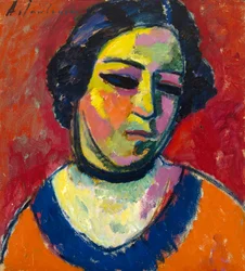 Portret van een vrouw, 1912